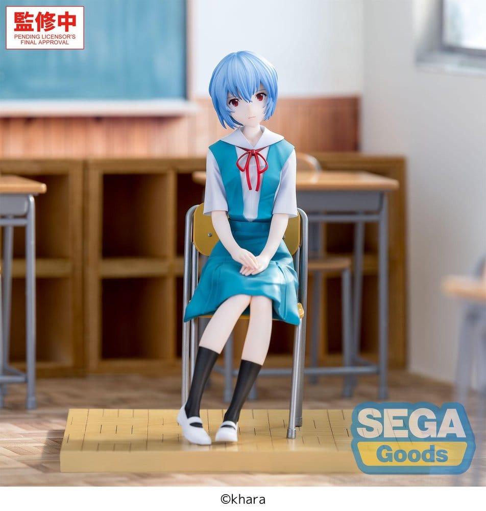 Evangelion: New Theatrical Edition XStellar PVC Figur Rei Ayanami Uniform Ver. 16 cm Image 2