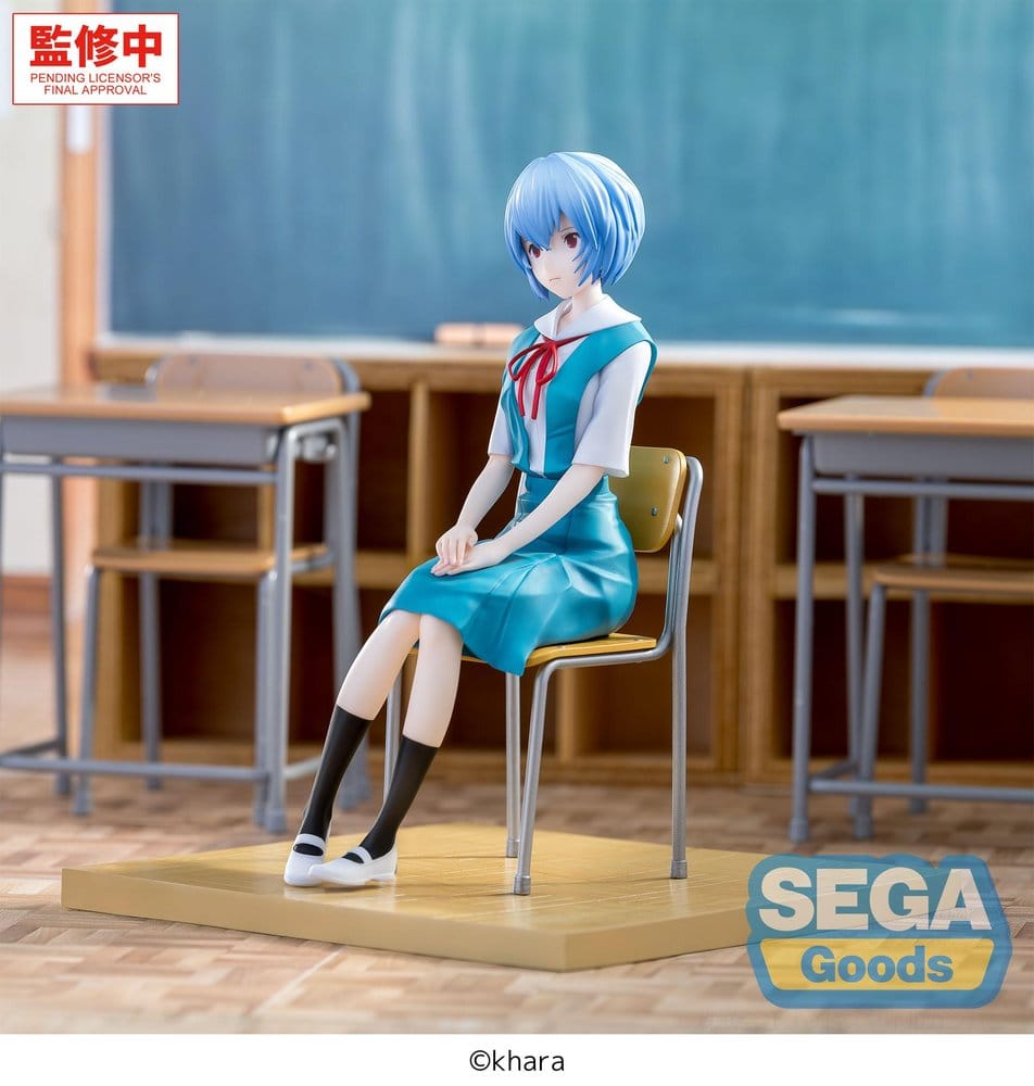 Evangelion: New Theatrical Edition XStellar PVC Figur Rei Ayanami Uniform Ver. 16 cm Image 3