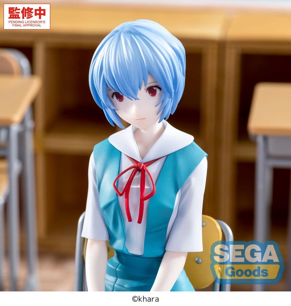 Evangelion: New Theatrical Edition XStellar PVC Figur Rei Ayanami Uniform Ver. 16 cm Image 5