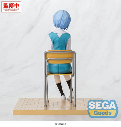 Evangelion: New Theatrical Edition XStellar PVC Figur Rei Ayanami Uniform Ver. 16 cm Image 6