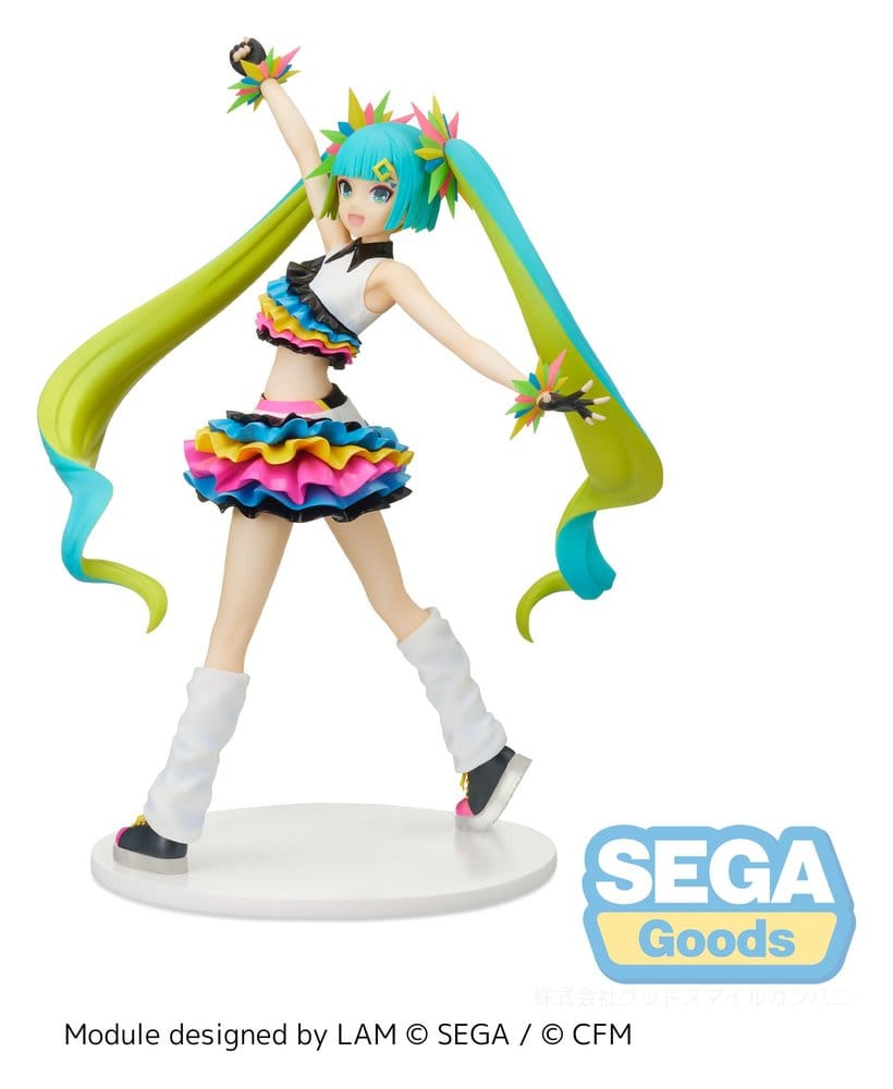 Hatsune Miku Project DIVA MEGA39's FIGURIZM PVC Figur Hatsune Miku - Catch the Wave 25 cm Image 1