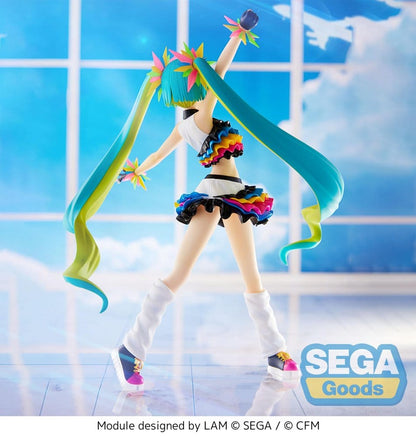 Hatsune Miku Project DIVA MEGA39's FIGURIZM PVC Figur Hatsune Miku - Catch the Wave 25 cm Image 3