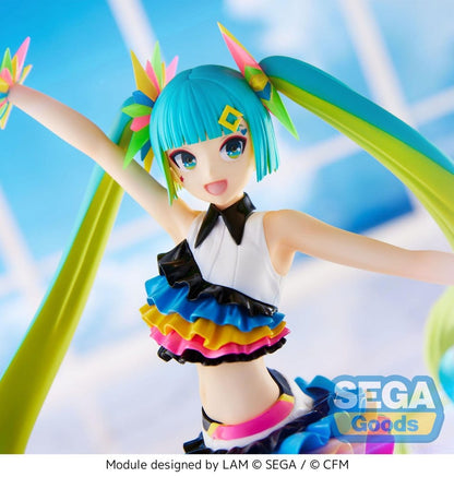 Hatsune Miku Project DIVA MEGA39's FIGURIZM PVC Figur Hatsune Miku - Catch the Wave 25 cm Image 5