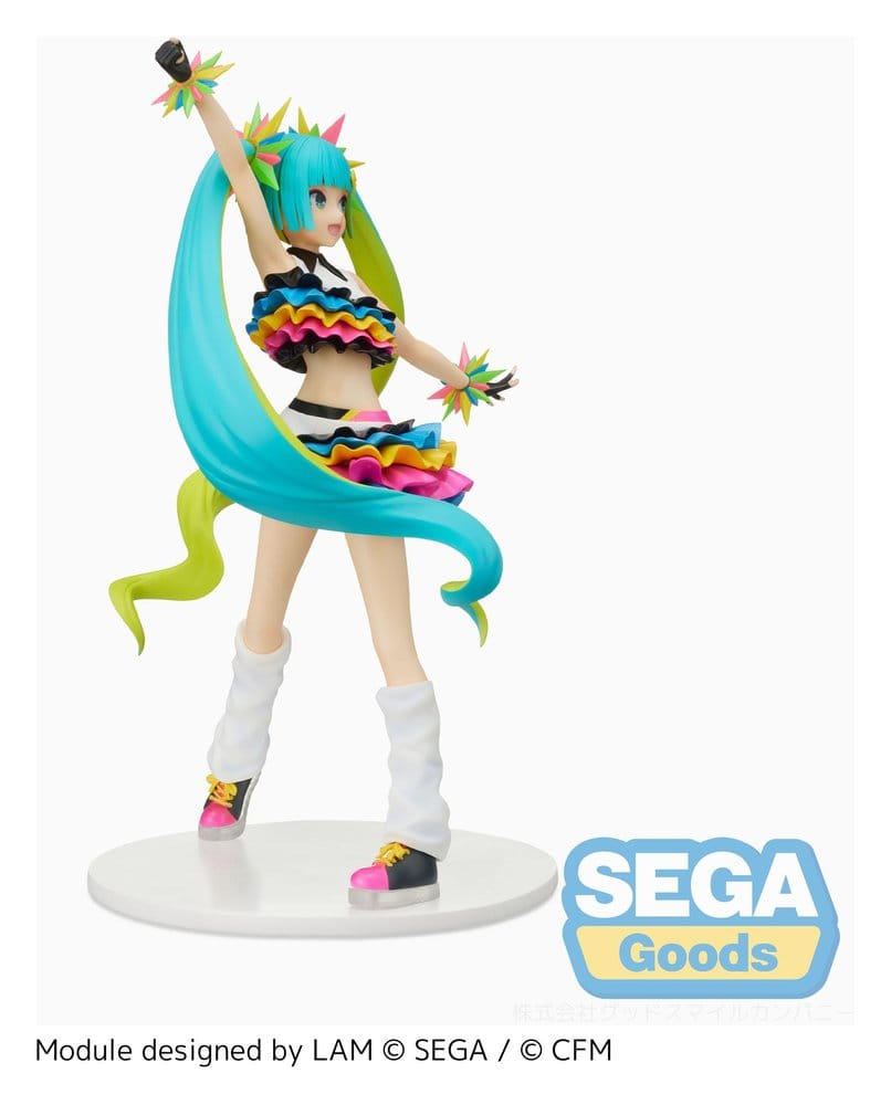 Hatsune Miku Project DIVA MEGA39's FIGURIZM PVC Figur Hatsune Miku - Catch the Wave 25 cm Image 8