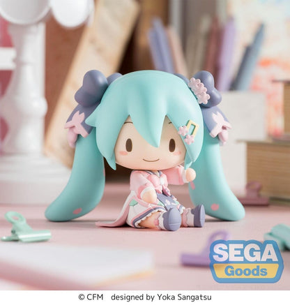 Hatsune Miku fuwa petit Chibi Figur "New Semester" 8 cm Image 3