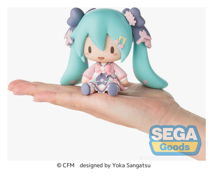 Hatsune Miku fuwa petit Chibi Figur "New Semester" 8 cm Image 9