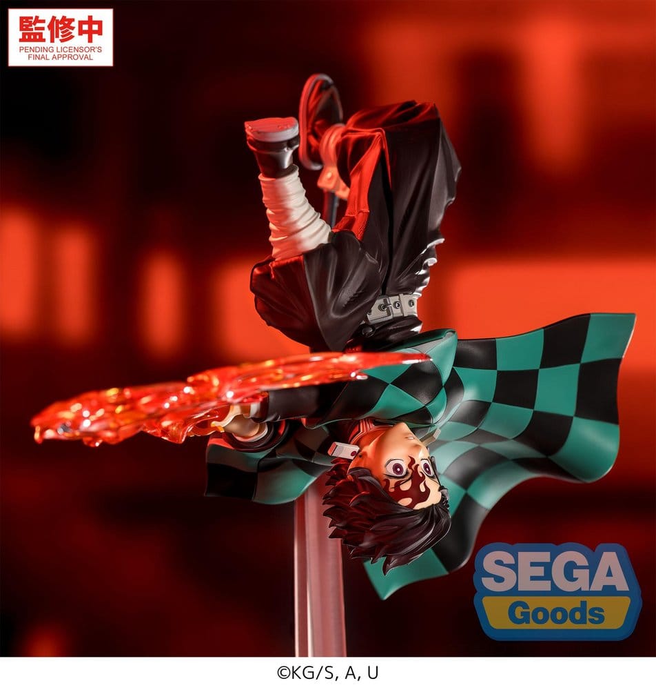 Demon Slayer: Kimetsu no Yaiba Luminasta PVC Figur Tanjiro Kamado Hinokami Kagura Setting Sun Transformation 15 cm Image 4