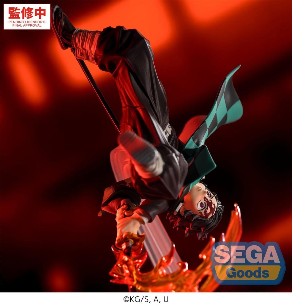 Demon Slayer: Kimetsu no Yaiba Luminasta PVC Figur Tanjiro Kamado Hinokami Kagura Setting Sun Transformation 15 cm Image 5