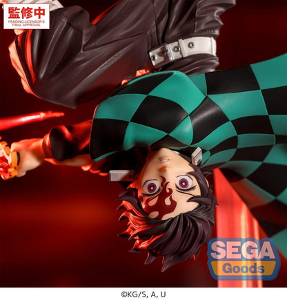 Demon Slayer: Kimetsu no Yaiba Luminasta PVC Figur Tanjiro Kamado Hinokami Kagura Setting Sun Transformation 15 cm Image 6