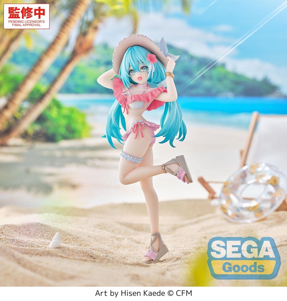 Character Vocal Series 01: Hatsune Miku Luminasta PVC Figur Conceptual Series Vol.1 Tropical Ver. 21 cm Image 2