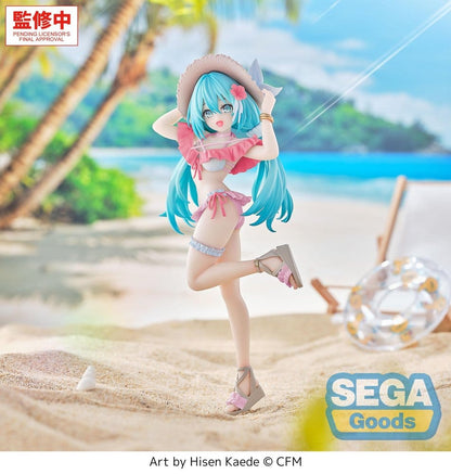 Character Vocal Series 01: Hatsune Miku Luminasta PVC Figur Conceptual Series Vol.1 Tropical Ver. 21 cm Image 2
