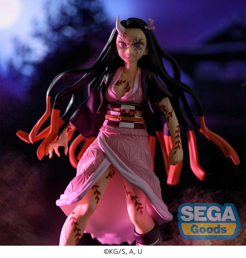 Demon Slayer: Kimetsu no Yaiba FIGURIZMa PVC Figur Nezuko Kamado Demon Form Advancing Ver. (Rerelease) 21 cm Image 4