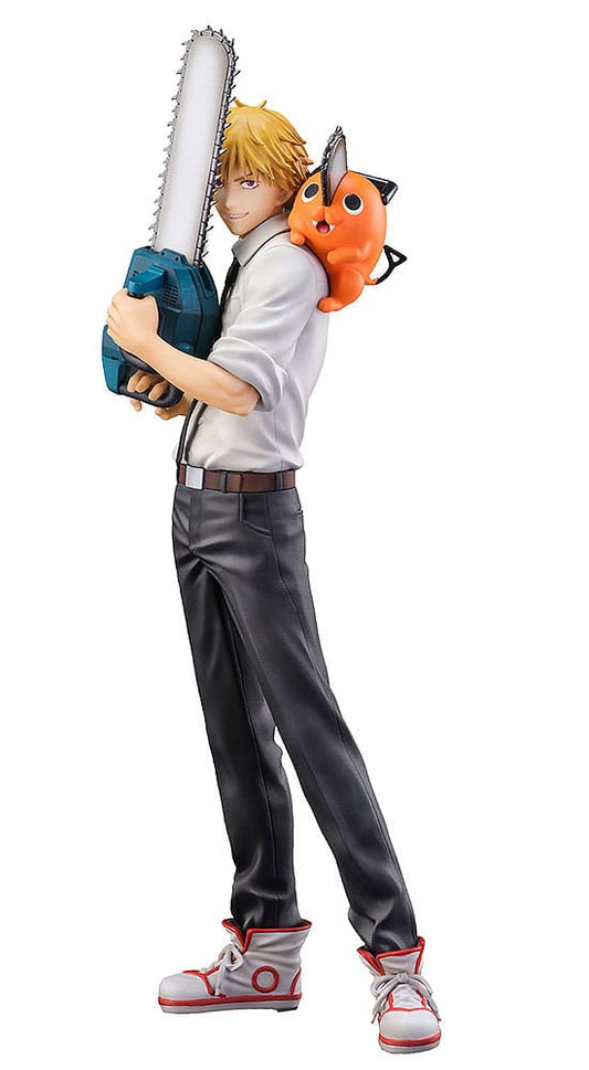 Chainsaw Man S-Fire PVC Statue 1/7 Denji & Pochita 24 cm Image 1