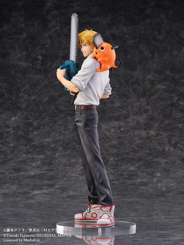 Chainsaw Man S-Fire PVC Statue 1/7 Denji & Pochita 24 cm Image 3