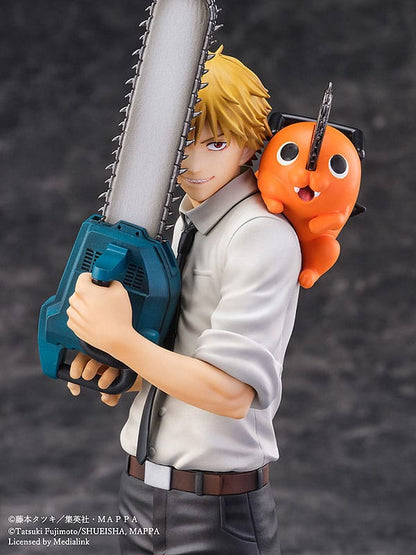 Chainsaw Man S-Fire PVC Statue 1/7 Denji & Pochita 24 cm Image 8