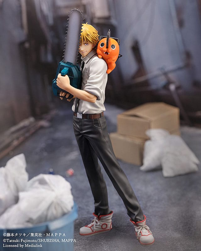 Chainsaw Man S-Fire PVC Statue 1/7 Denji & Pochita 24 cm Image 13