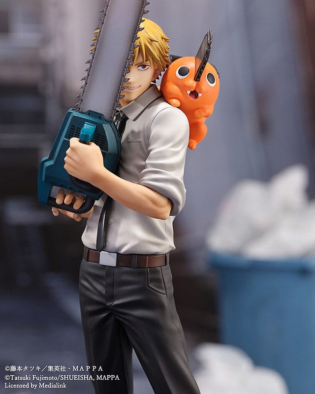 Chainsaw Man S-Fire PVC Statue 1/7 Denji & Pochita 24 cm Image 14