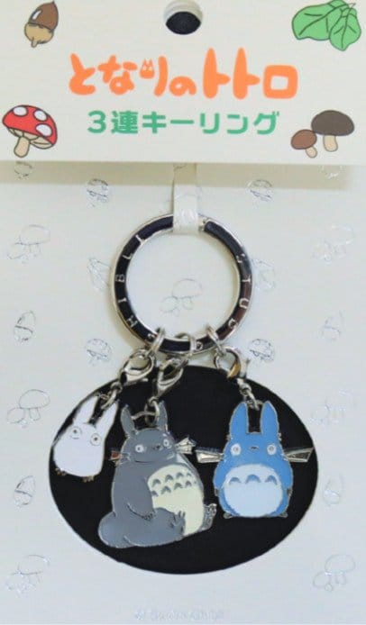 Mein Nachbar Totoro Metall-Schlüsselanhänger Big, Middle & Small Totoro Image