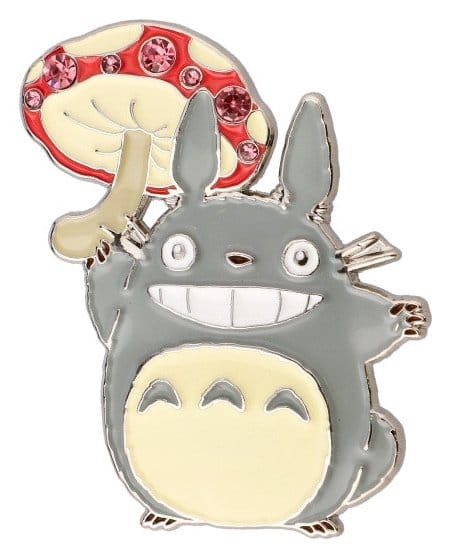 Mein Nachbar Totoro Metall-Brosche Totoro Mushroom Image