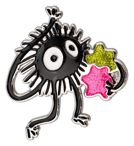 Chihiros Reise ins Zauberland Metall-Brosche Susuwatari Image