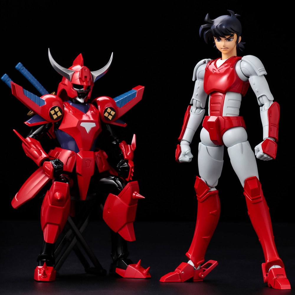 Chou-Dan-Kadou Yoroiden-Samurai Troopers Actionfigur Rekka no Ryo 16 cm Image 7
