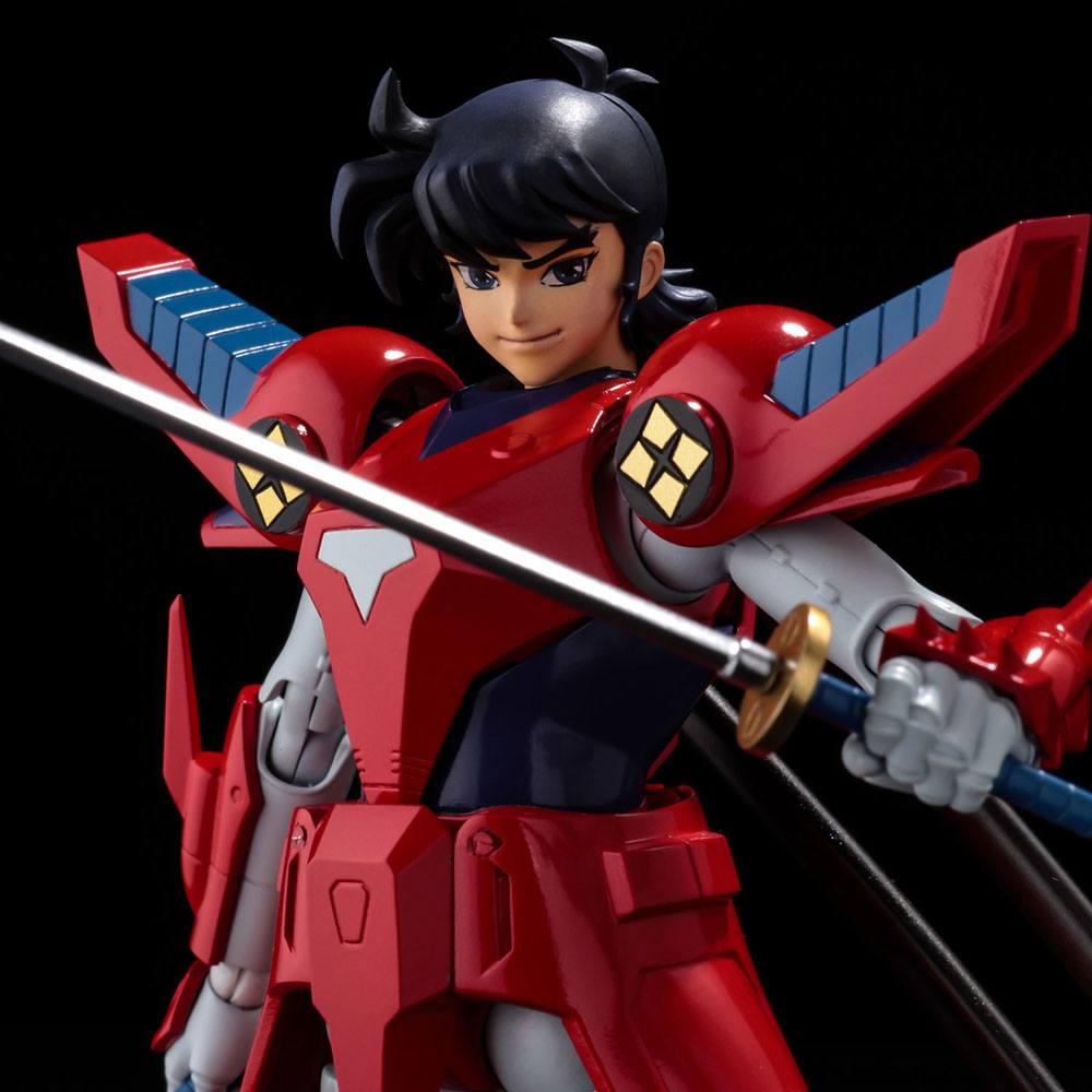 Chou-Dan-Kadou Yoroiden-Samurai Troopers Actionfigur Rekka no Ryo 16 cm Image 8
