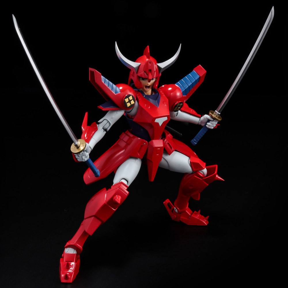 Chou-Dan-Kadou Yoroiden-Samurai Troopers Actionfigur Rekka no Ryo 16 cm Image 9