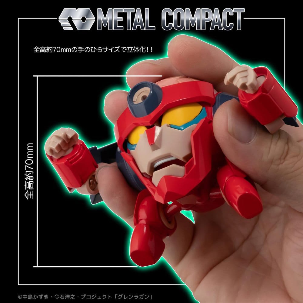 Gurren Lagann Metal Compact Actionfigur Lagann (Standard) 7 cm Image 7