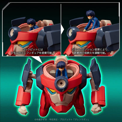 Gurren Lagann Metal Compact Actionfigur Lagann (Standard) 7 cm Image 10