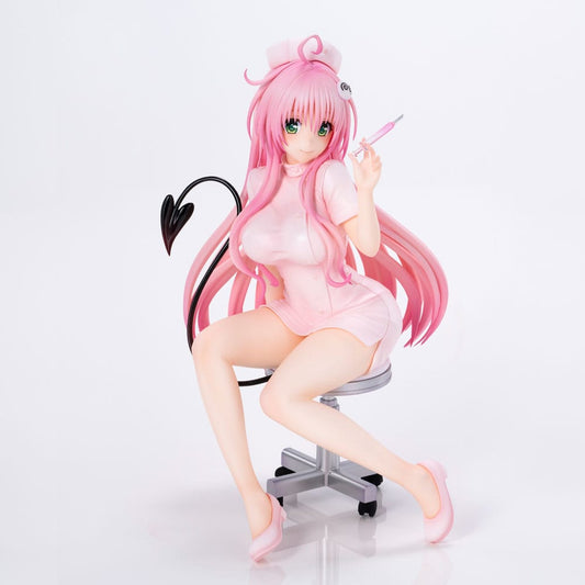 To Love-Ru Darkness Statue PVC Lara Satalin Deviluke Nurse Cos 26 cm Image 1