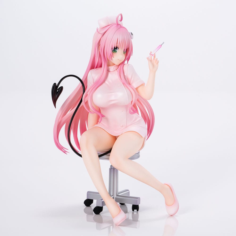 To Love-Ru Darkness Statue PVC Lara Satalin Deviluke Nurse Cos 26 cm Image 5
