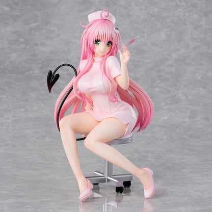 To Love-Ru Darkness Statue PVC Lara Satalin Deviluke Nurse Cos 26 cm Image 8