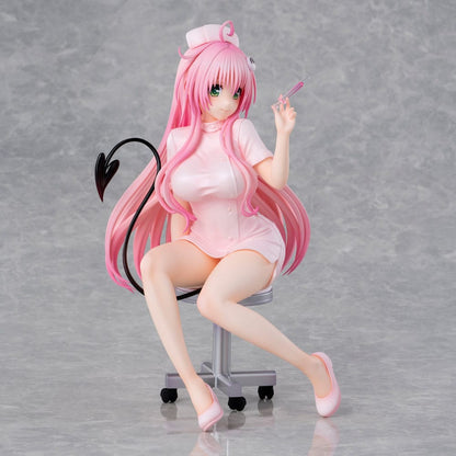 To Love-Ru Darkness Statue PVC Lara Satalin Deviluke Nurse Cos 26 cm Image 16