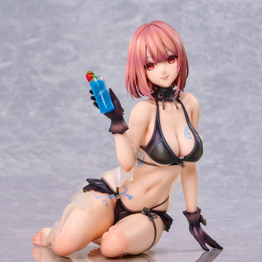 Original Character PVC Statue necömi Illustration One more drink for the vacation 13 cm Image 2