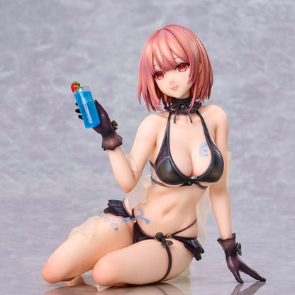 Original Character PVC Statue necömi Illustration One more drink for the vacation 13 cm Image 3