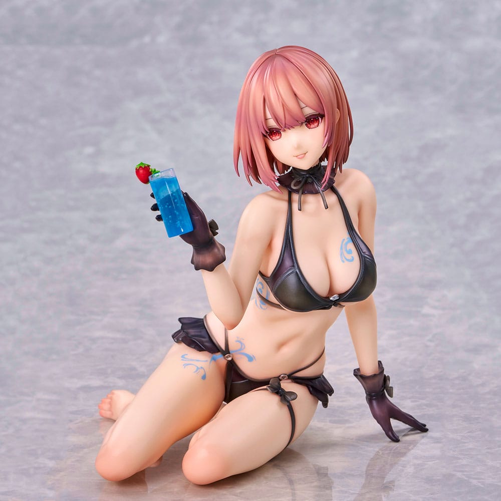 Original Character PVC Statue necömi Illustration One more drink for the vacation 13 cm Image 9