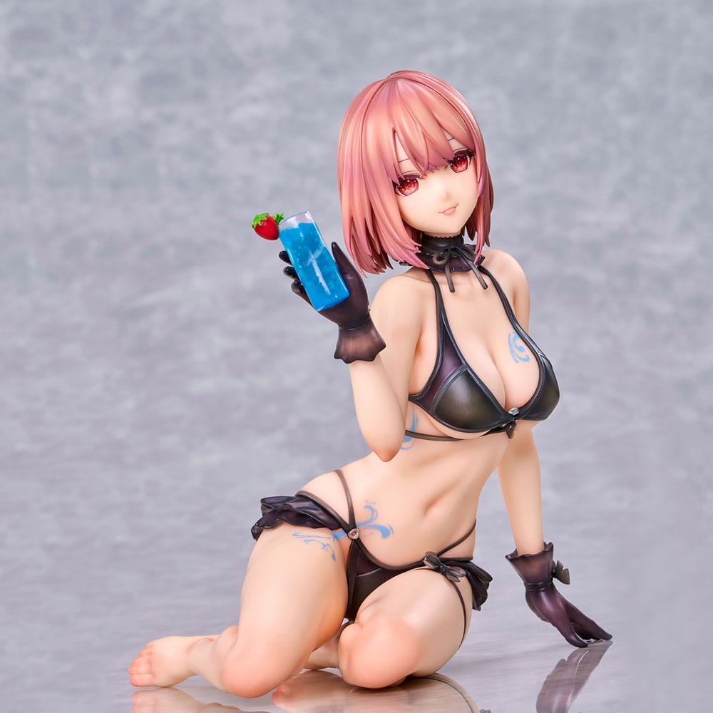 Original Character PVC Statue necömi Illustration One more drink for the vacation 13 cm Image 10