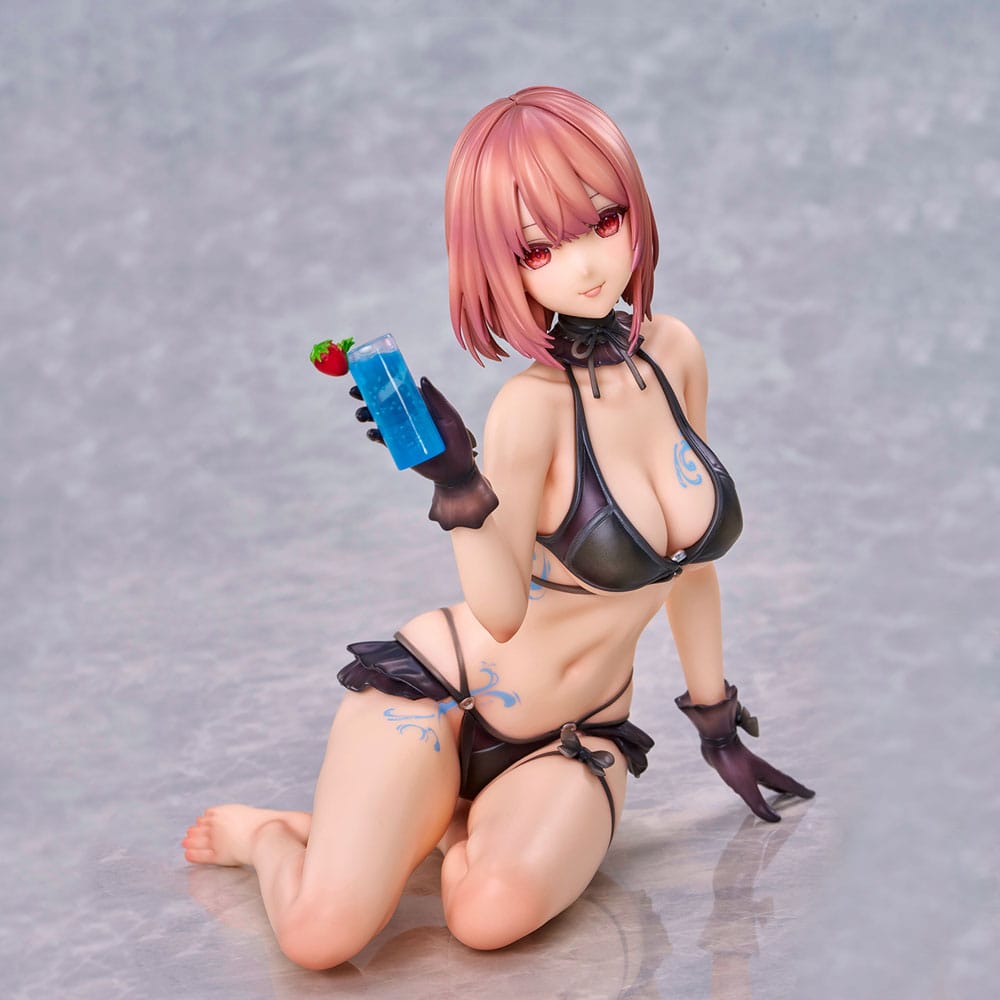 Original Character PVC Statue necömi Illustration One more drink for the vacation 13 cm Image 14