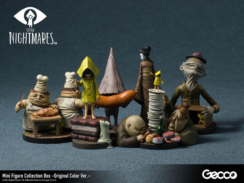 Little Nightmares PVC Minifiguren 6er-Pack Original Color Ver. Image 3