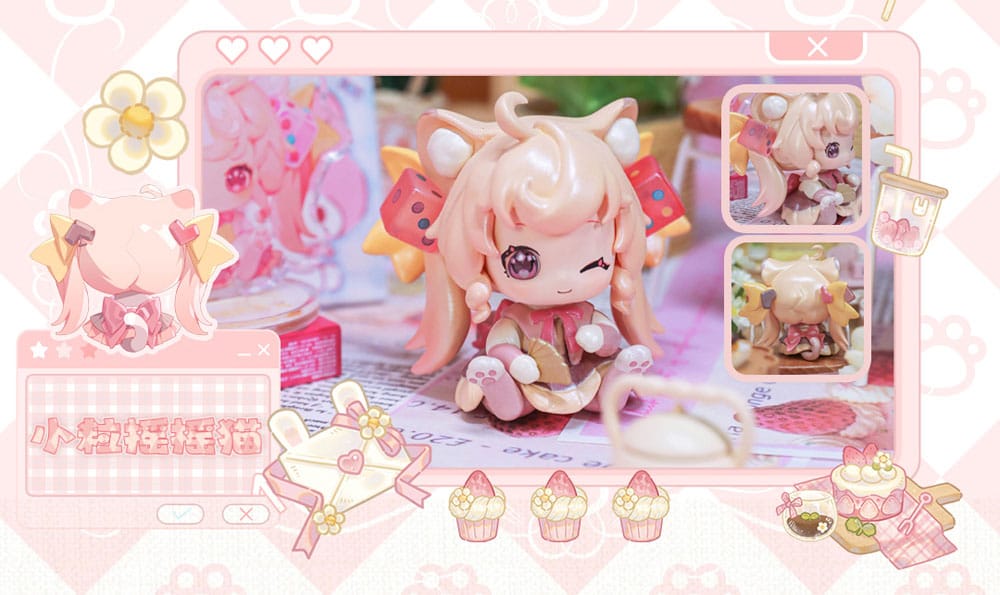 Original Character Sammelfiguren Cat Nizizi-Kitten Agency 7 cm Sortiment (8) Image 3