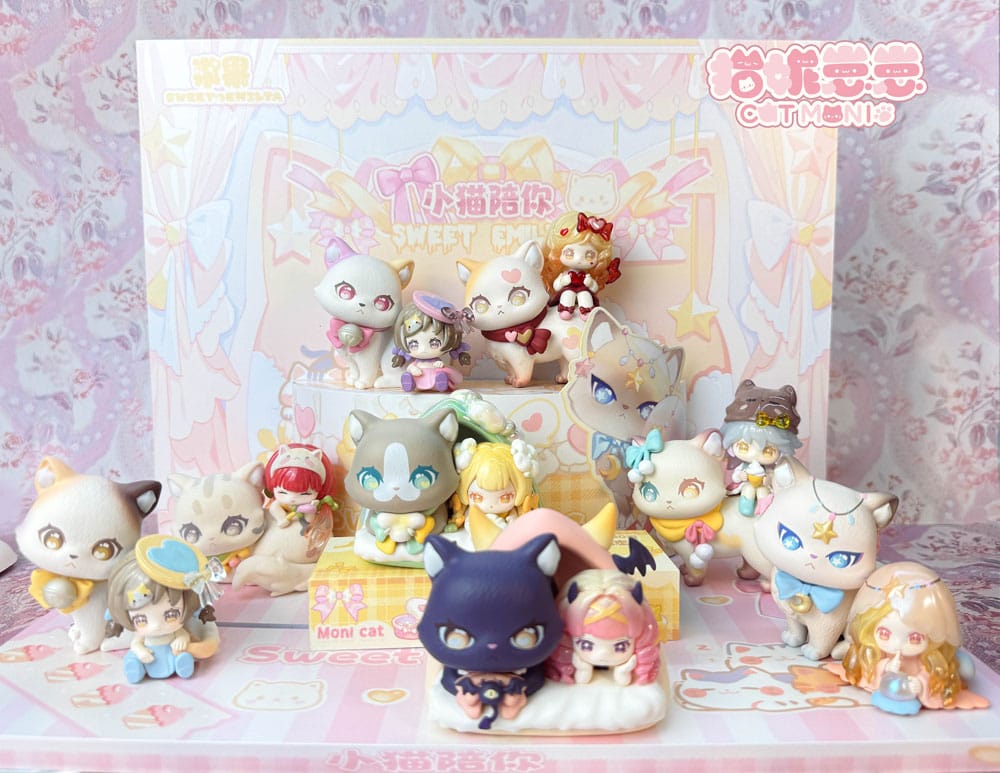 Original Character Sammelfiguren Cat Nizizi-Kitten with you 8 cm Sortiment (6) Image 1