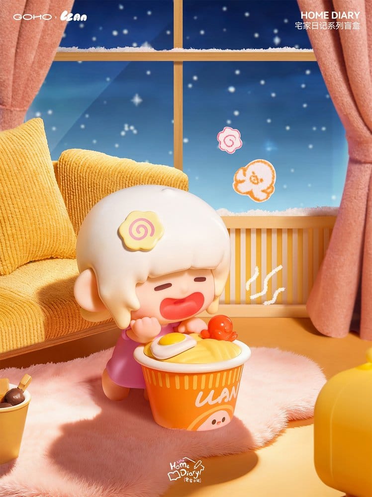 Original Character Sammelfiguren Blind Box 8er-Set Lazy Home Diary 9 cm Image 10