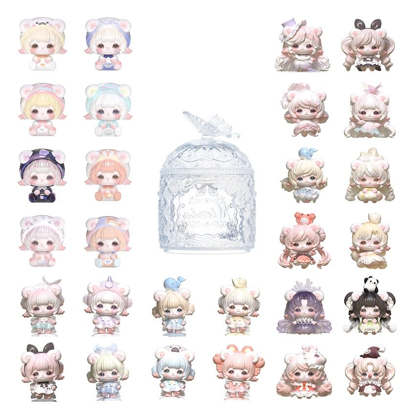 MiMiA Crystal Palace Series Minifiguren Blind Box Sortiment (10) Image 1