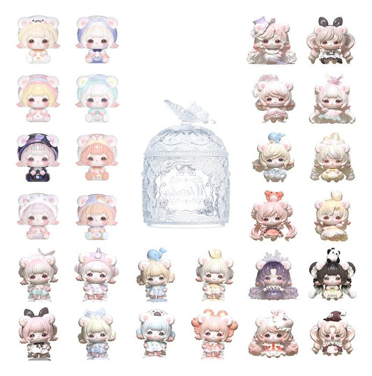 MiMiA Crystal Palace Series Minifiguren Blind Box Sortiment (10) Image 1