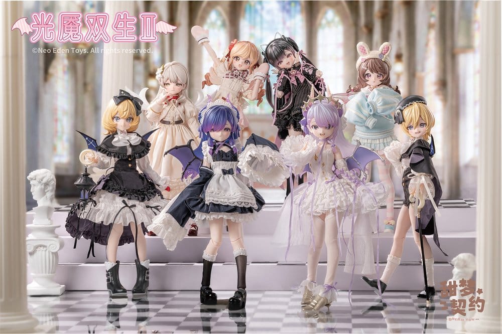 Angel & Demon Light Demon Twins2 MJD Doll Blind Box Sortiment (6) Image 2