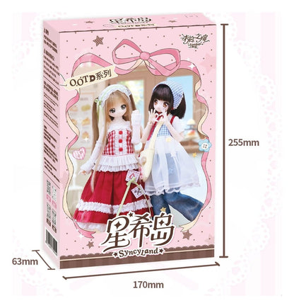SyncyLand Actionfiguren 6er-Pack OOTD Series 23 cm Blind Box Image 14
