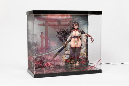 SHINSAI Acryl Display Case mit Beleuchtung Inbina Rasethuhime Saki 39 cm Image 6