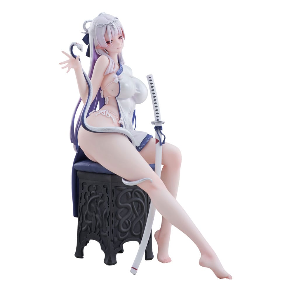 Original Character PVC Statue 1/7 The Color of the Blue - White Snake Normal Edition 20 cm Image 1