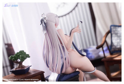 Original Character PVC Statue 1/7 The Color of the Blue - White Snake Normal Edition 20 cm Image 3