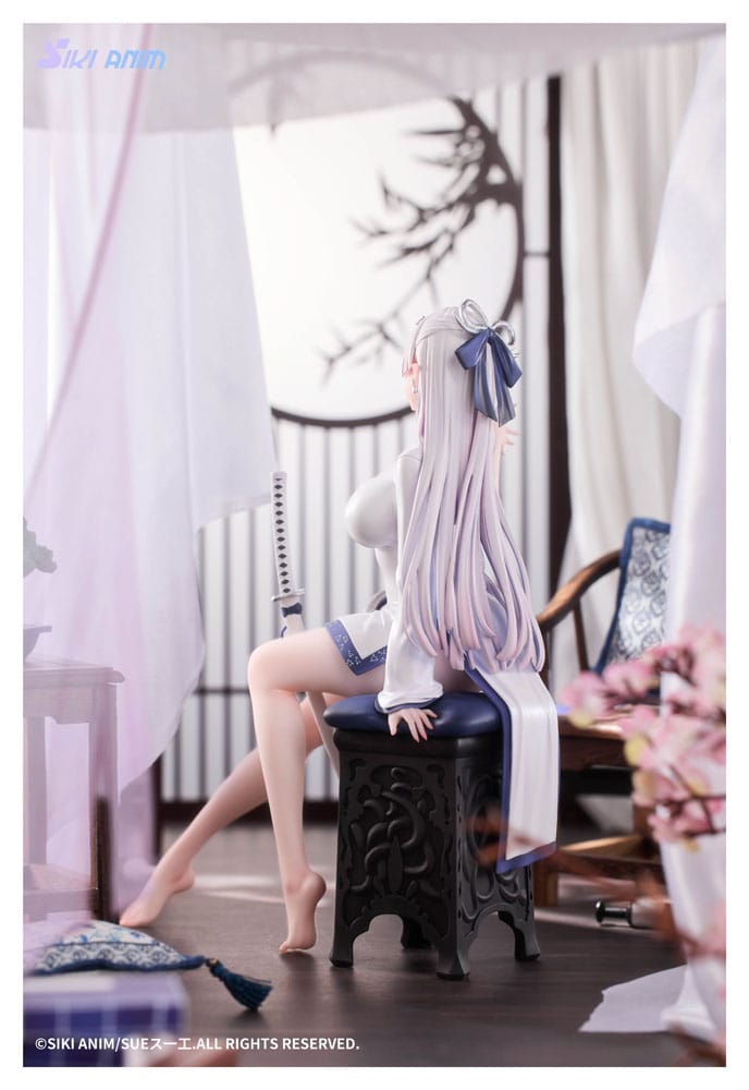 Original Character PVC Statue 1/7 The Color of the Blue - White Snake Deluxe Edition 20 cm Image 5